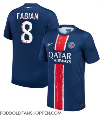 Paris Saint-Germain Fabian Ruiz #8 Hjemmebanetrøje 2024-25 Kortærmet